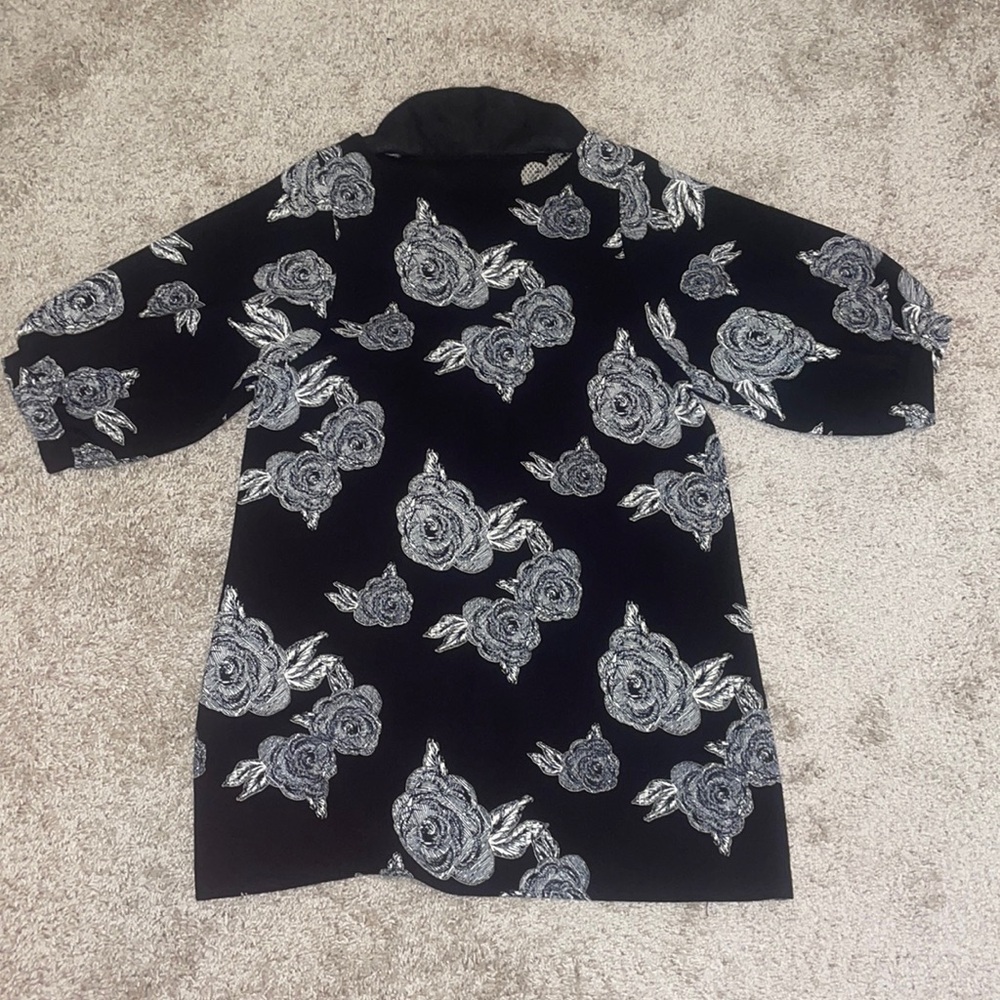Floral Embroidered Shirt